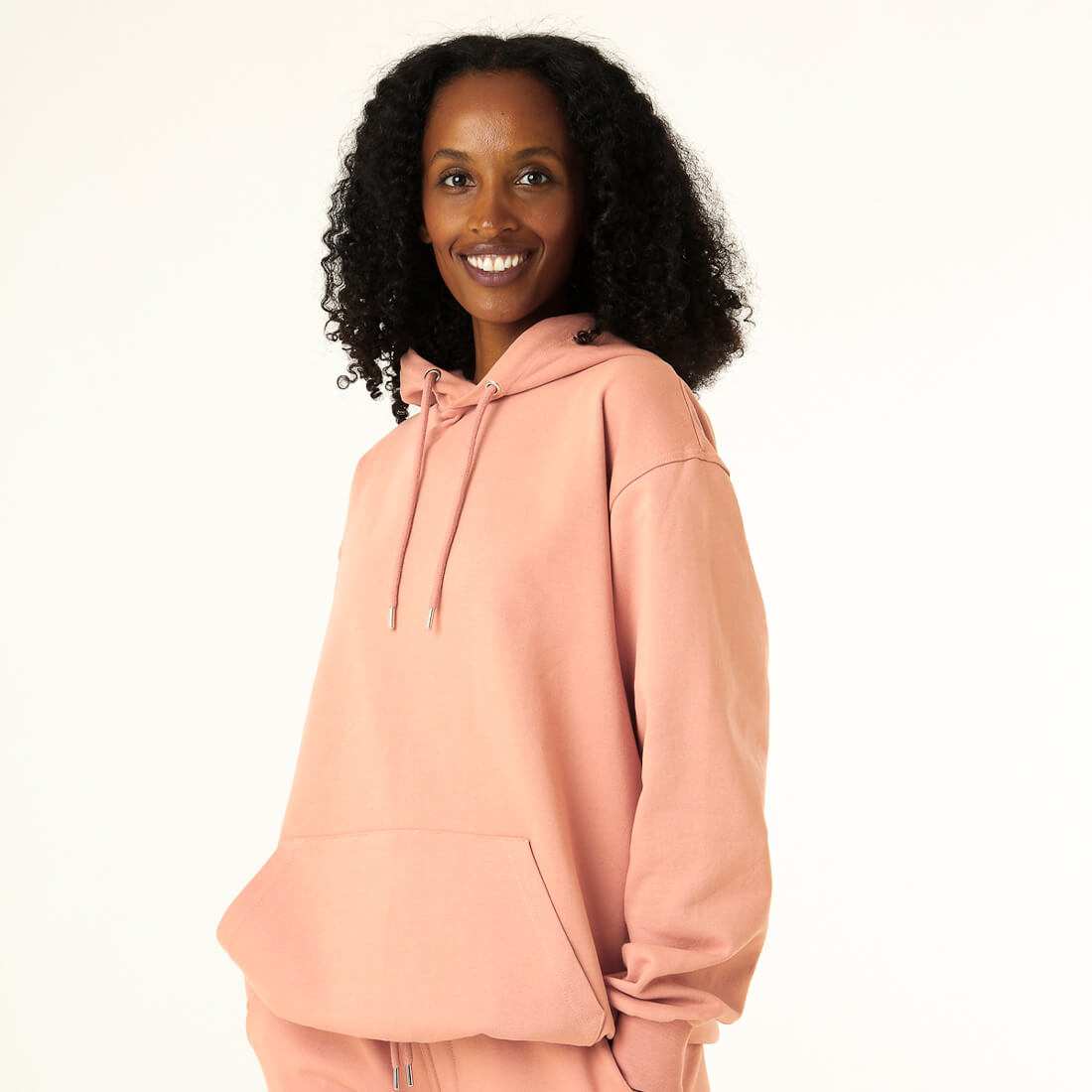 Salmon store color hoodie